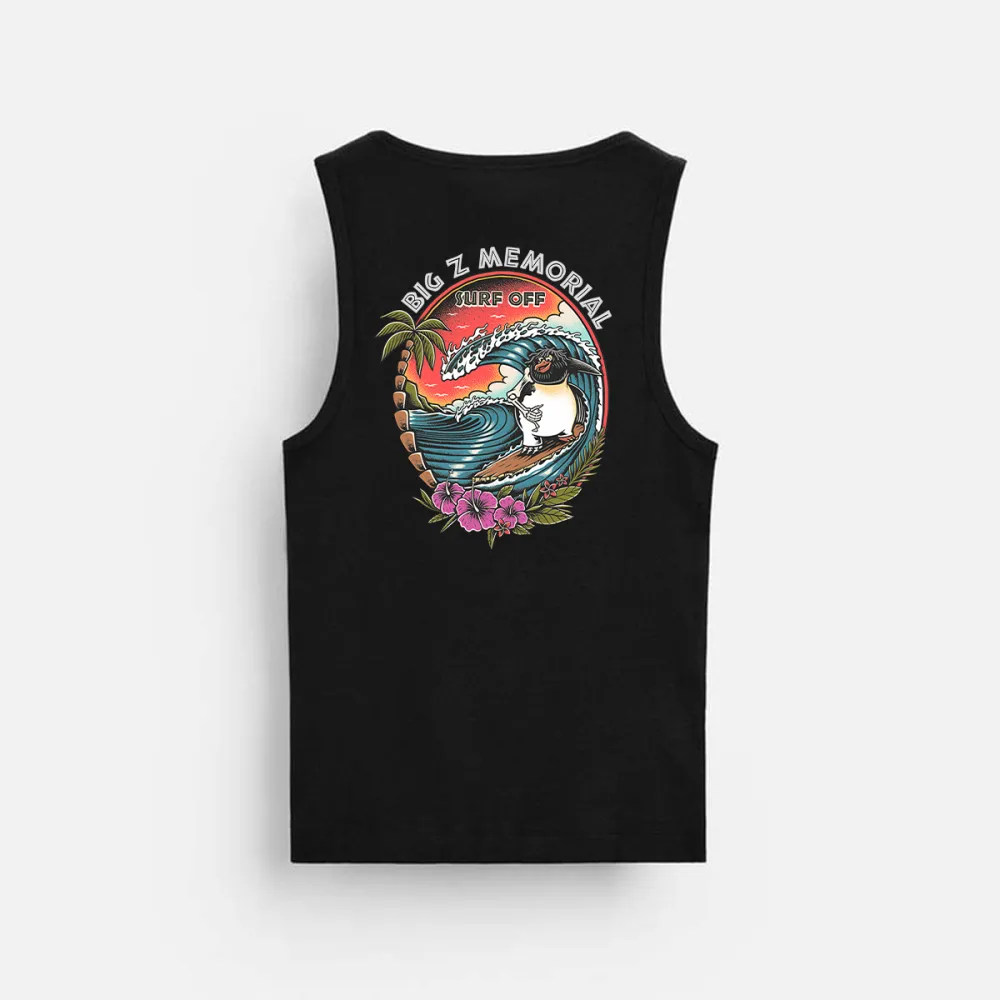 Beach Surfing Printed Vest