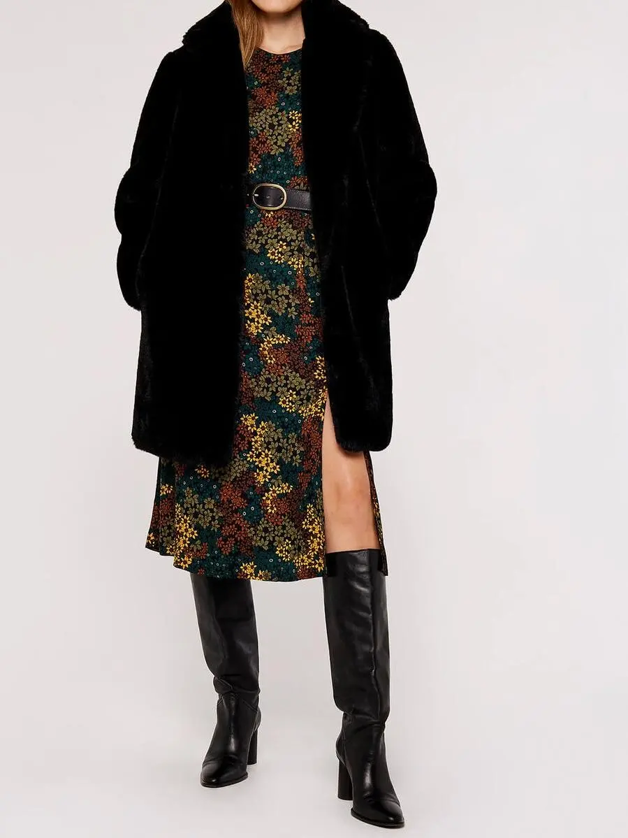 Oversized Super-Soft Faux Fur Coat