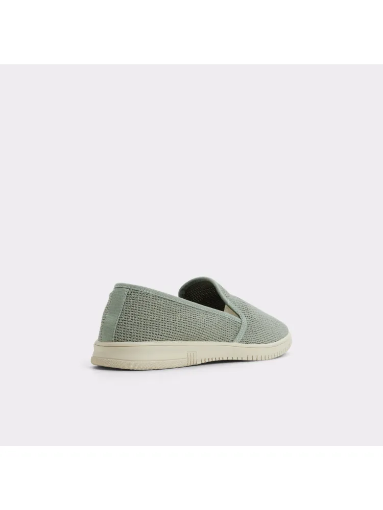 Light Green Retro Soft Textile Shoes