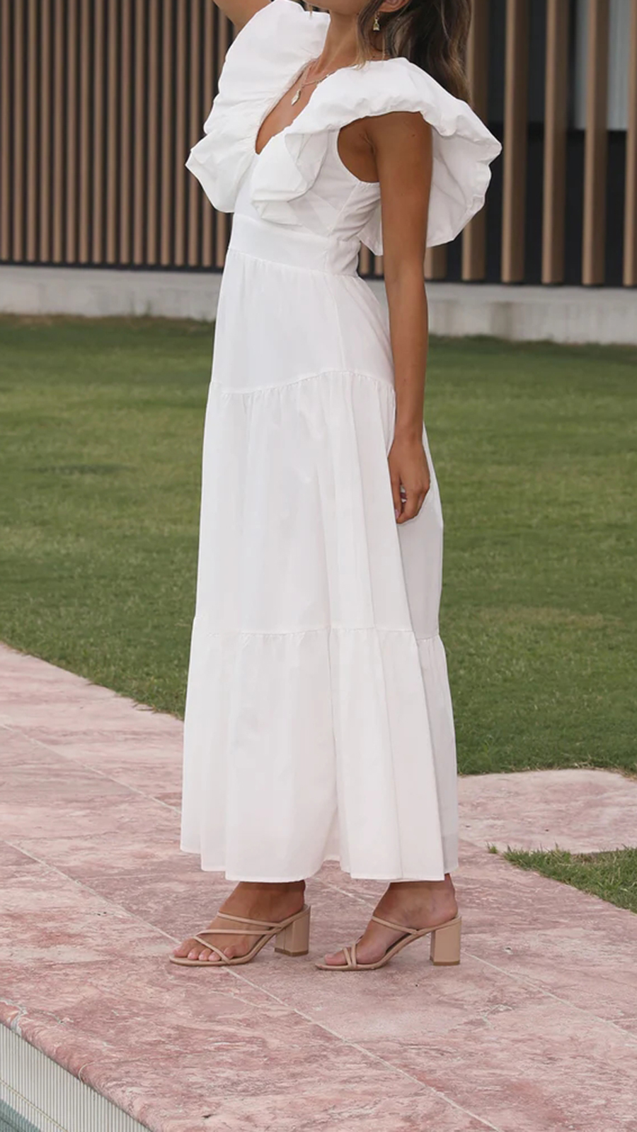 Emma Maxi Dress - White