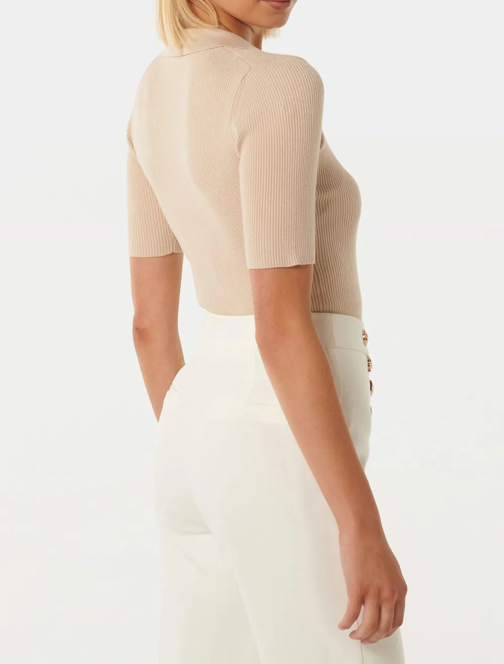 Collar Knit Top
