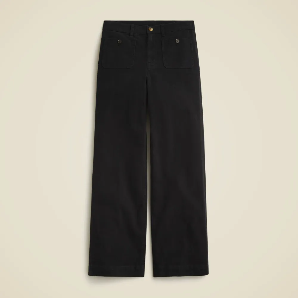 Sailor slim wide-leg chino pant