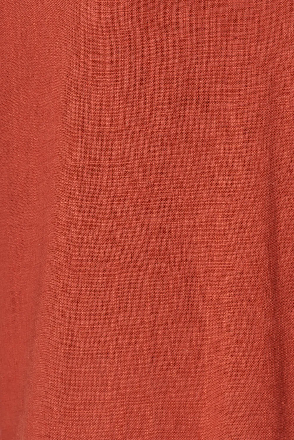 Rust Colored V Neck Short Sleeve Top