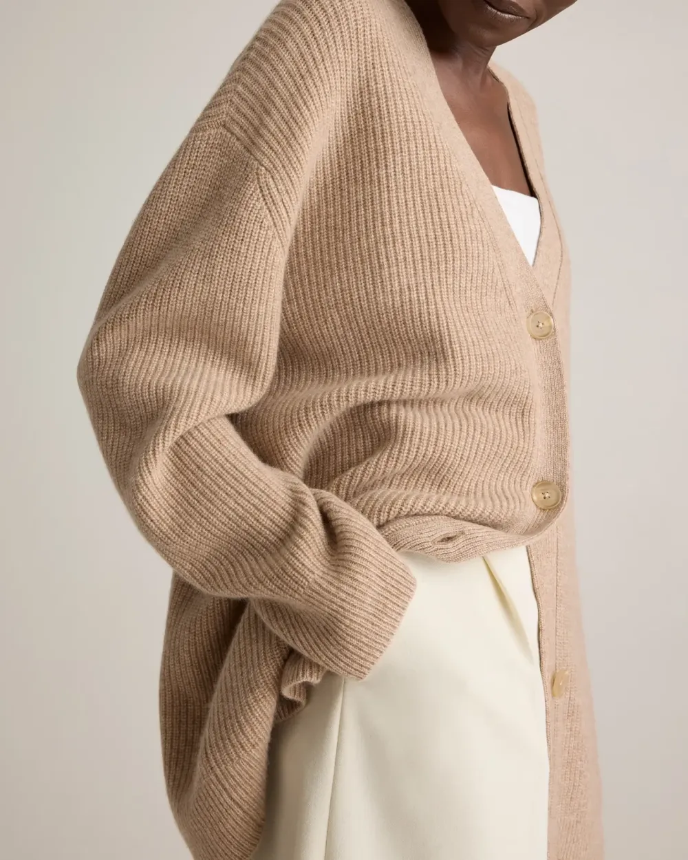 Oversized Boyfriend Cardigan Sweater