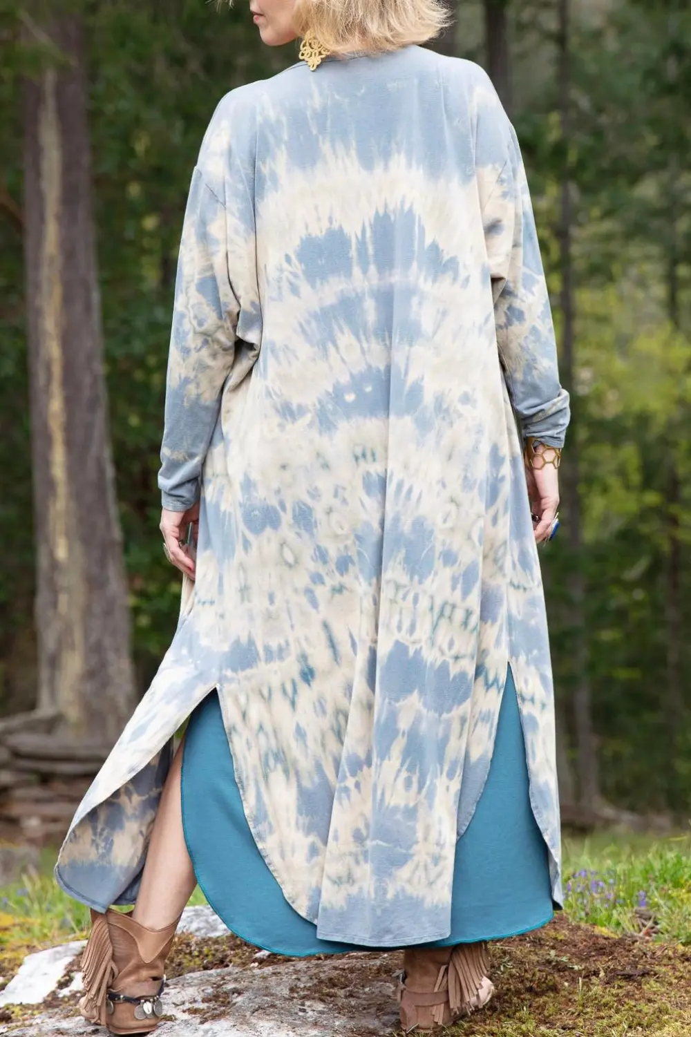 Emergence Robe - Shibori