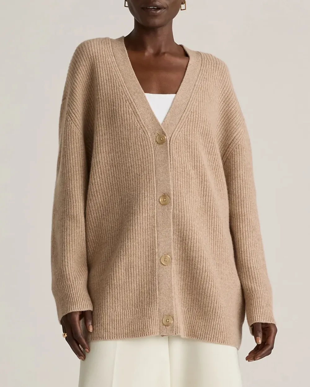 Oversized Boyfriend Cardigan Sweater