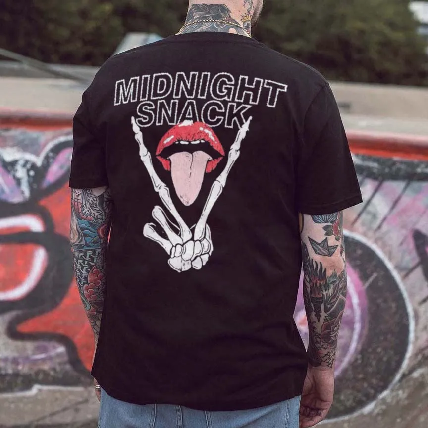 Midnight Snack Printed Men's T-shirt