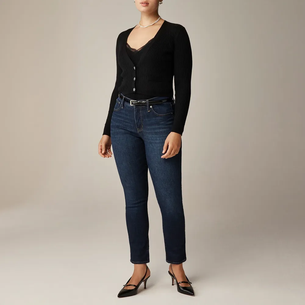 Mid-rise slim jean super-stretch