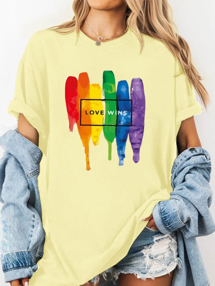 Love Wins Shirt, LGBT Love Shirt, Gay Pride Shirt, Queer T-Shirt, Rainbow Love Shirt