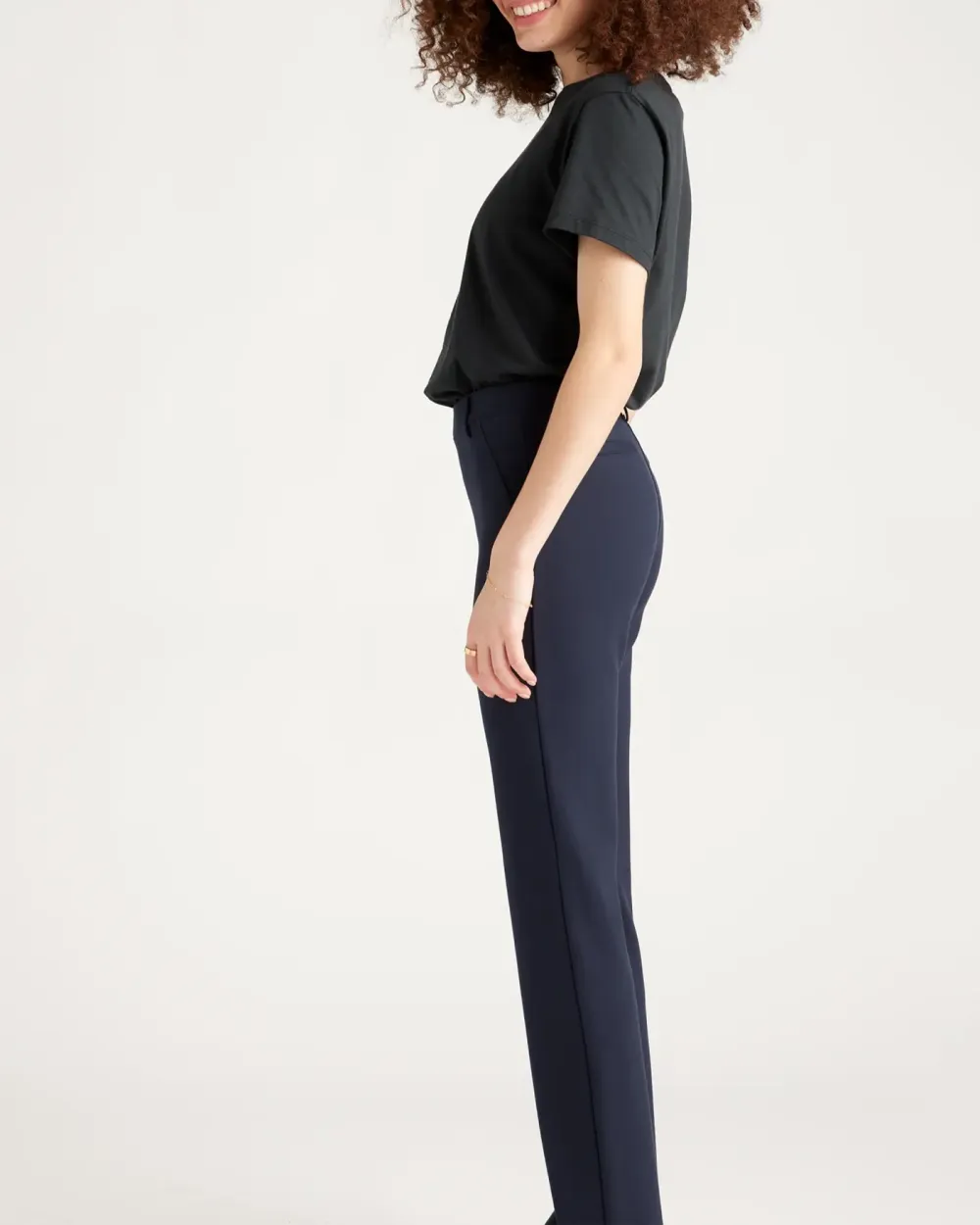 Daily Ultra-Stretch Ponte Straight Leg Pants