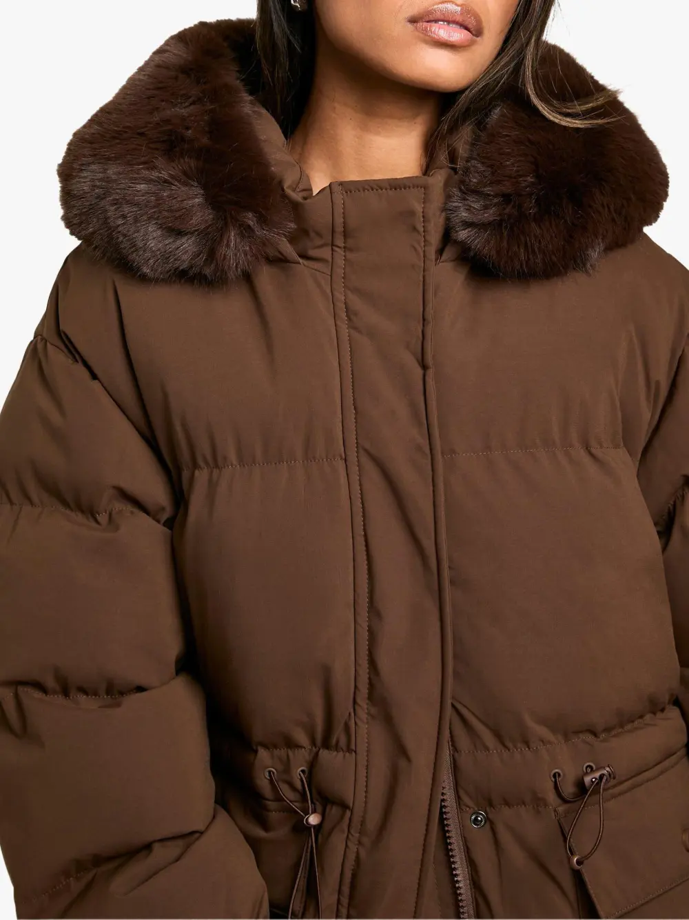 PREMIUM FAUX FUR TRIM PARKA