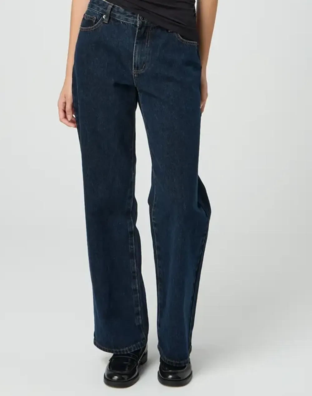 Low Rise Straight Leg Jean