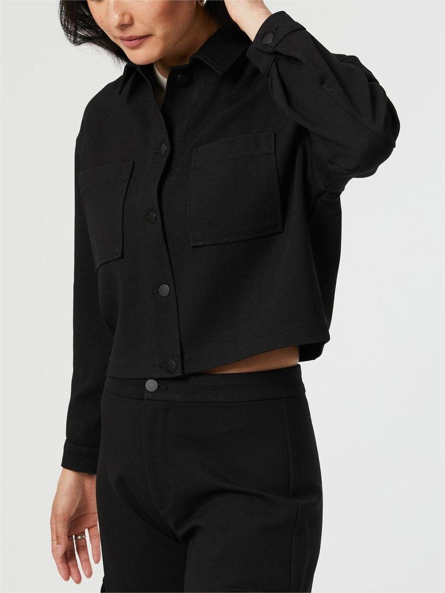 Shirley Cotton Black Jacket