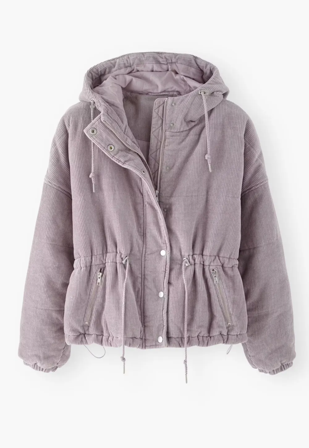 Cord puffer coat
Hemp organic cotton & yak cord