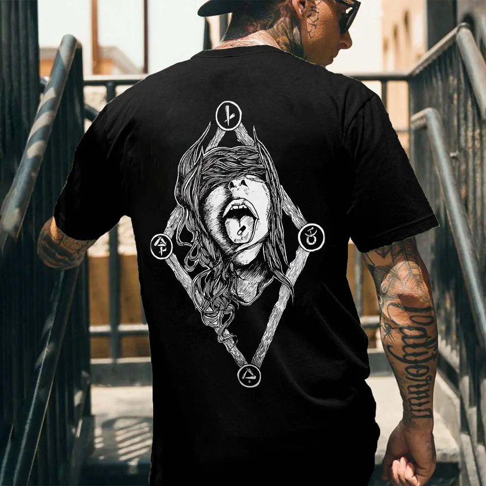Pleasure Time Printed Men's T-shirt