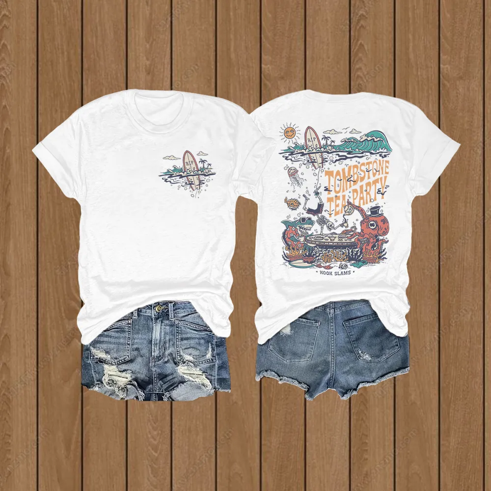 Tombstone Tea Party T-Shirt