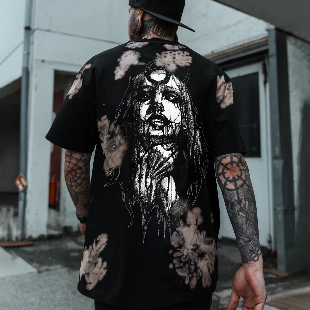 Choking The Nun Printed Men's T-Shirt