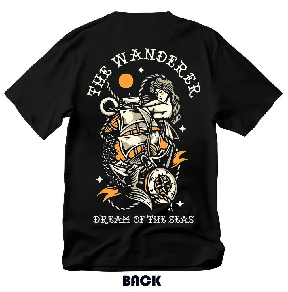 The Wanderer Dream Of The Seas Printed Men's T-shirt