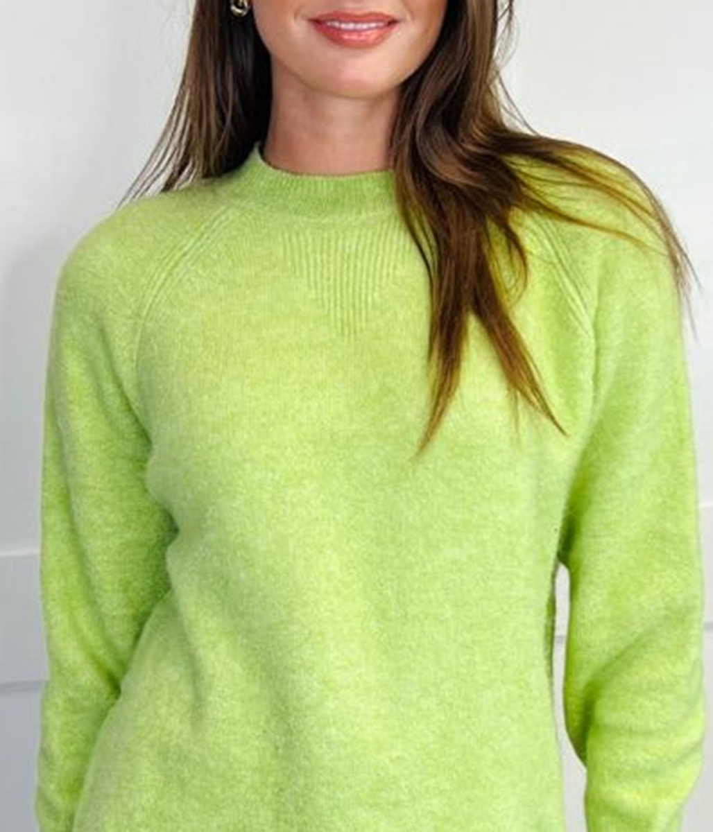 Green Knitted Jumper