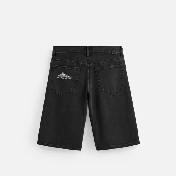 Cody'S Me, Bro. Let Me Be Me Printed Denim Shorts
