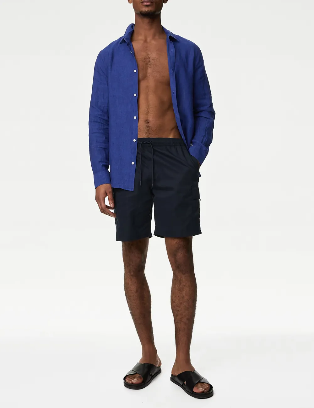 Quick Dry Longer Length Swim Shorts