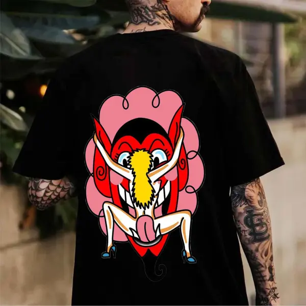 Devil's Snacks Printed Men's T-shirt