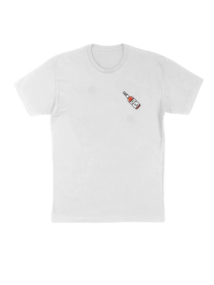 Girl And Beer Graphic Print T-Shirt