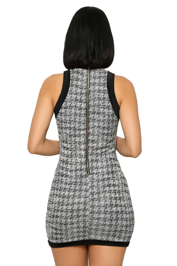 Just Tweed Mini Dress