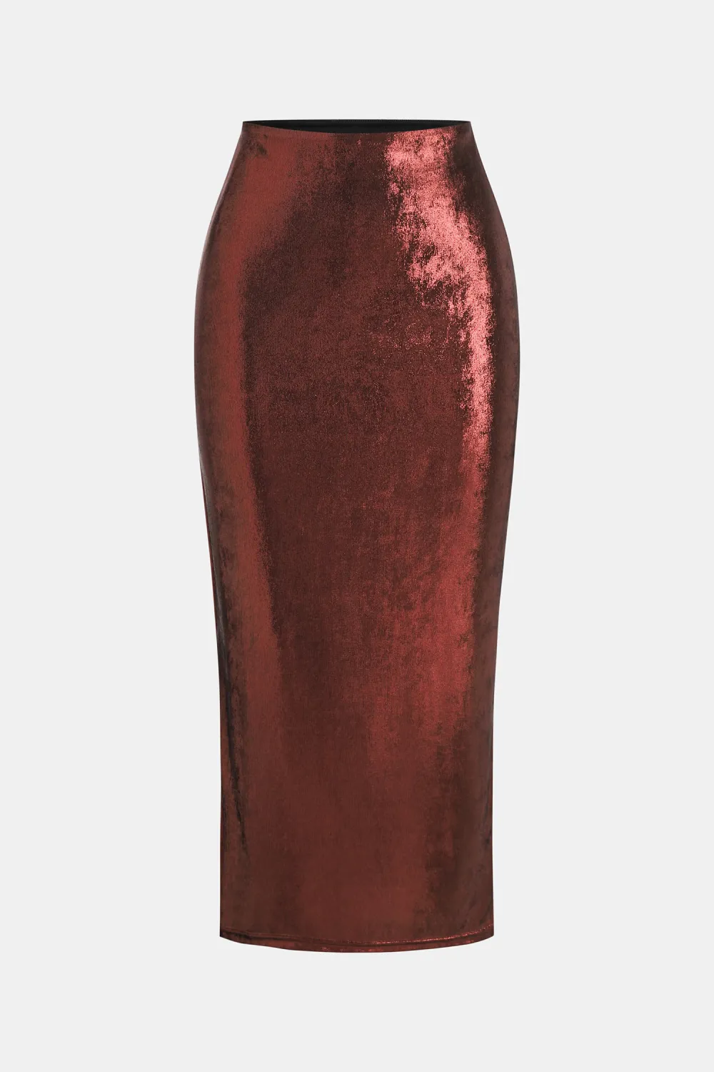 Red Wine Maxi Skirt