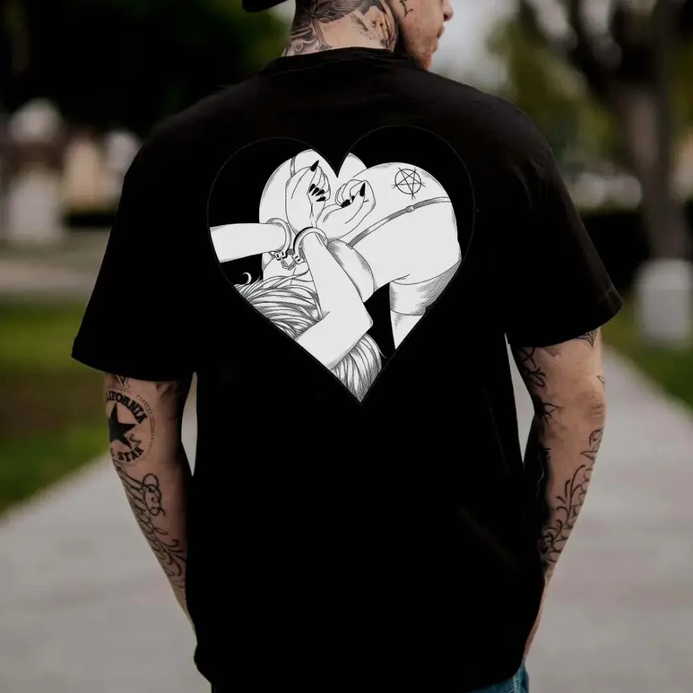 Bondage Me Printed Men's T-shirt