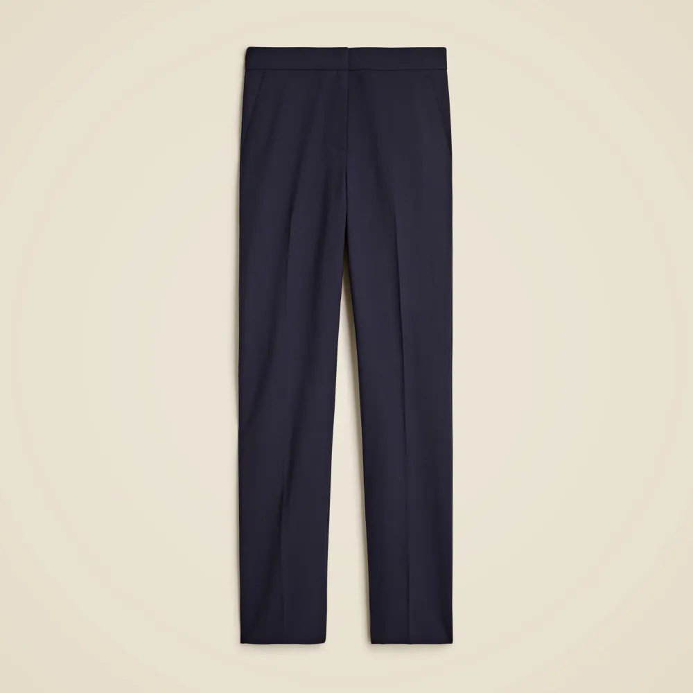 Full-length Kate pant in Italian bi-stretch wool blend