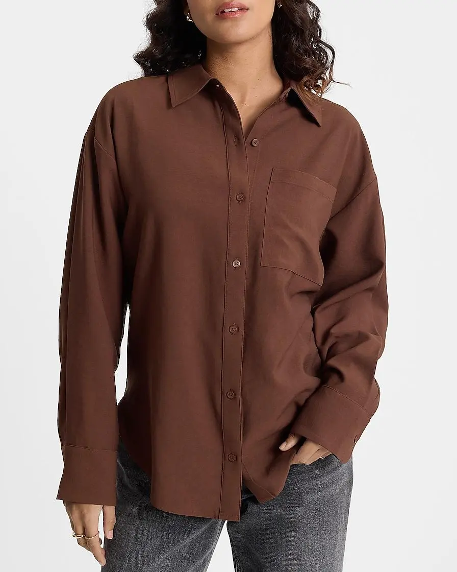 Chest Pocket Boyfriend Portofino Shirt