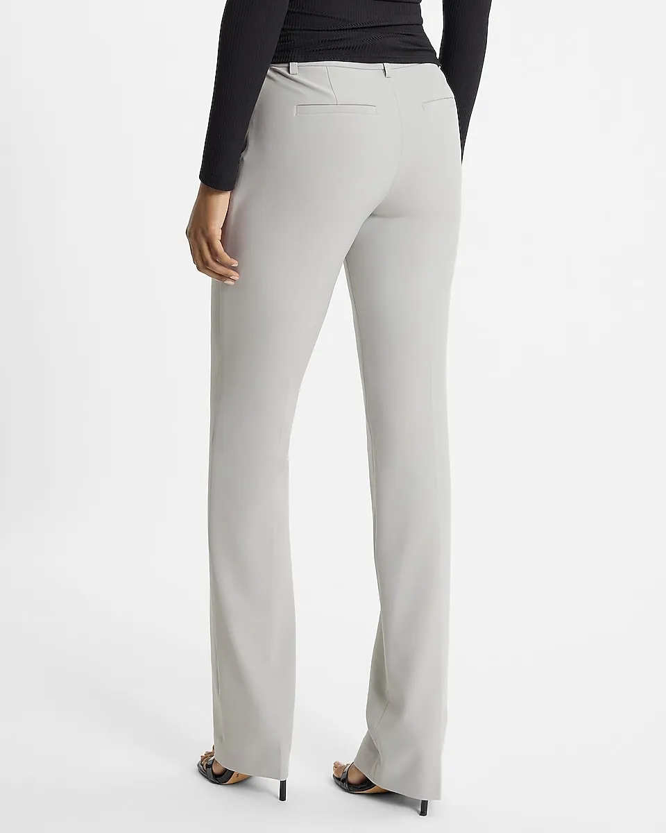 Editor Mid Rise Bootcut Pant - Sterling Silver