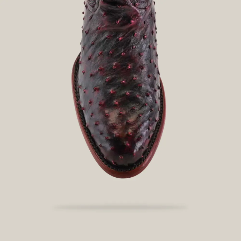 Black Cherry - Round Toe