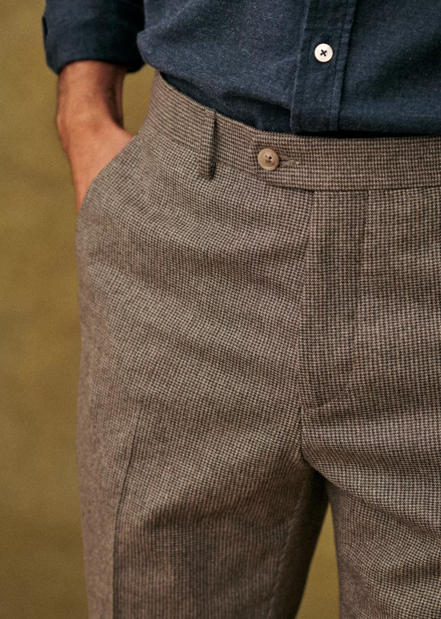 Carl Semi-Slim Fit Trousers