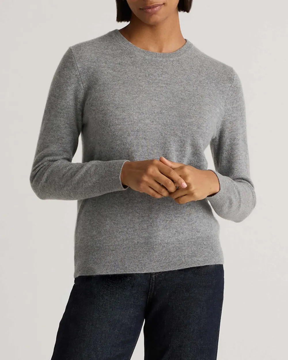 Casual Style Crewneck Sweater