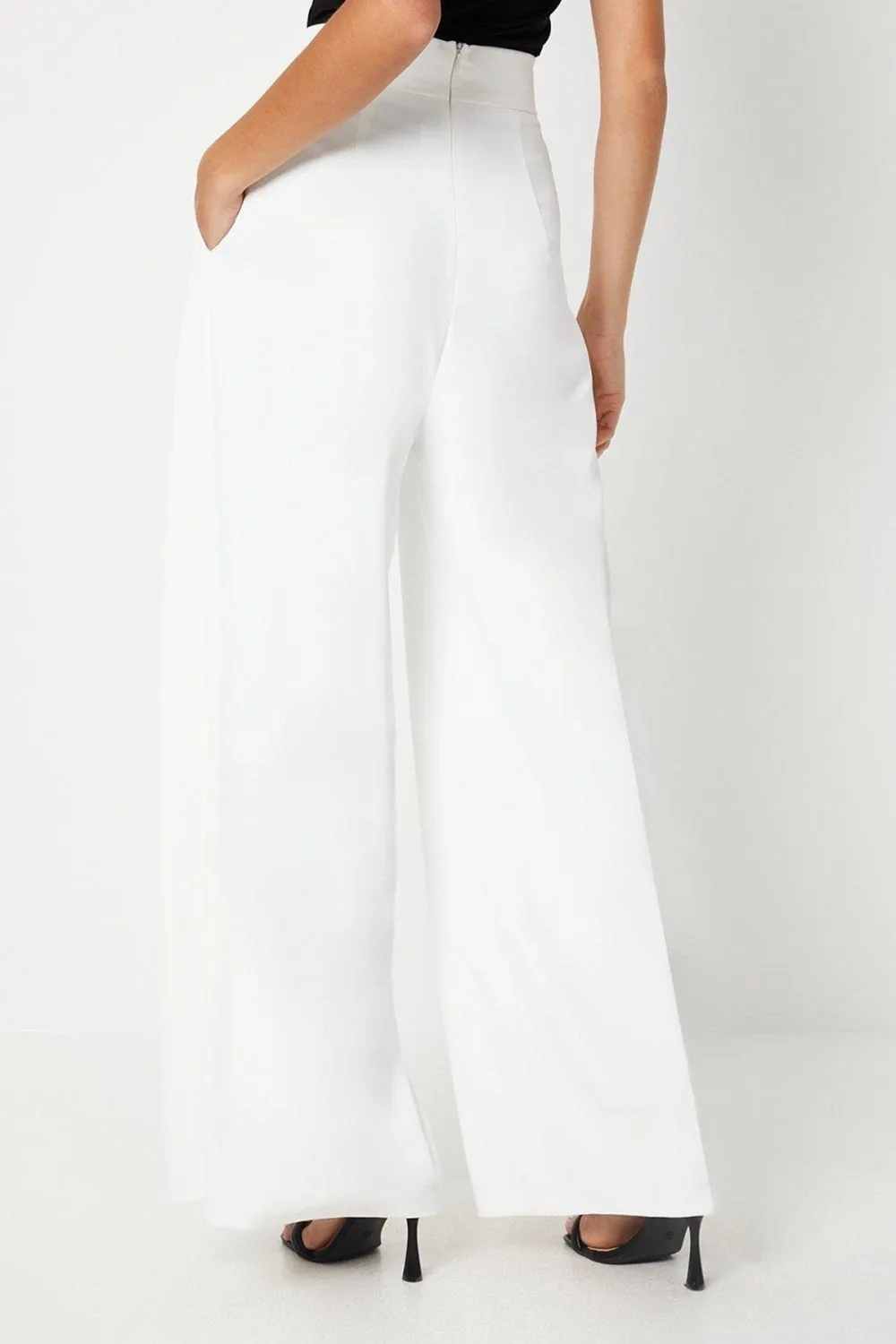 Overlay Wide Leg Trouser