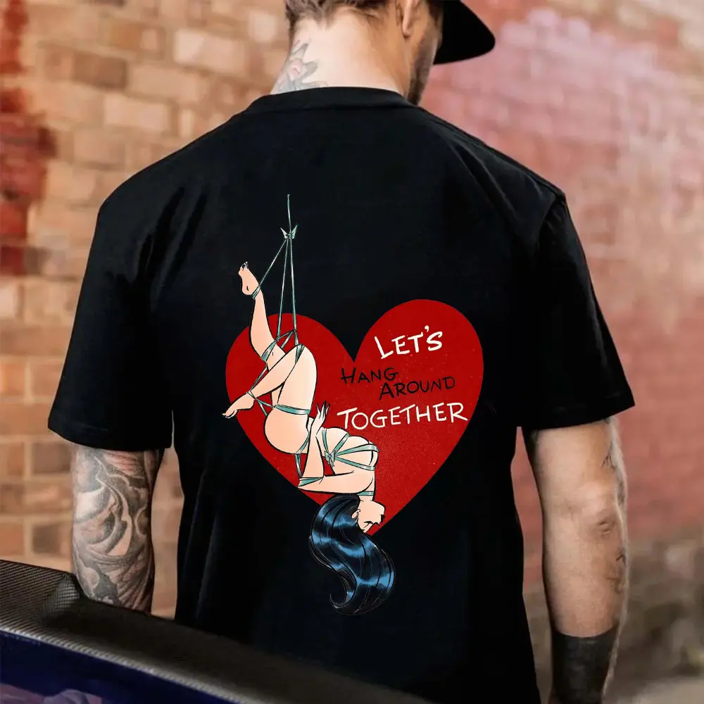 Let's Hang Around Together Printed Men's T-shirt