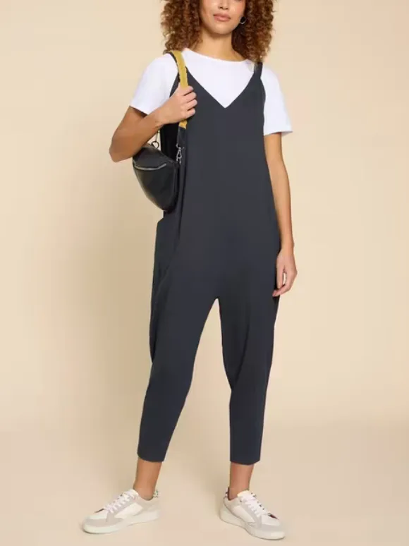 V Neck Selina Jersey Jumpsuit