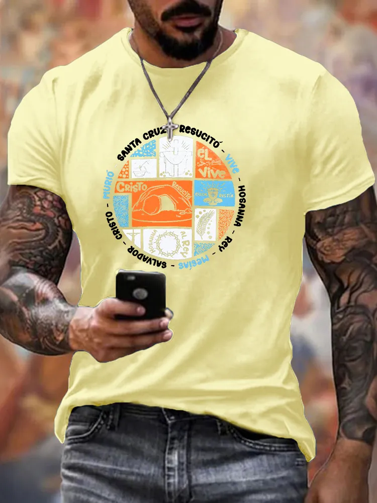 Men'S T-Shirt Santa Cruz Resucito Apostolic Gifts T-Shirt