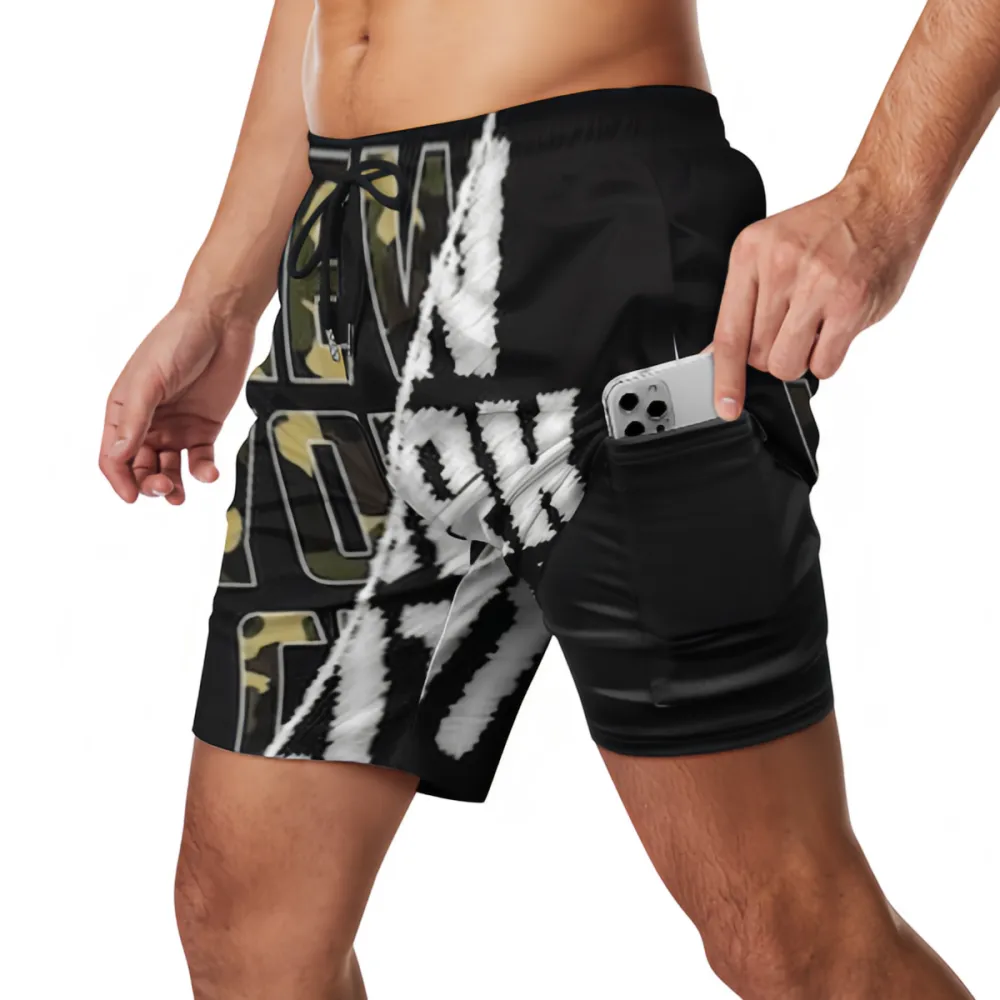 NEW YORK CITY Fashionable Camouflage Sports Beach Shorts