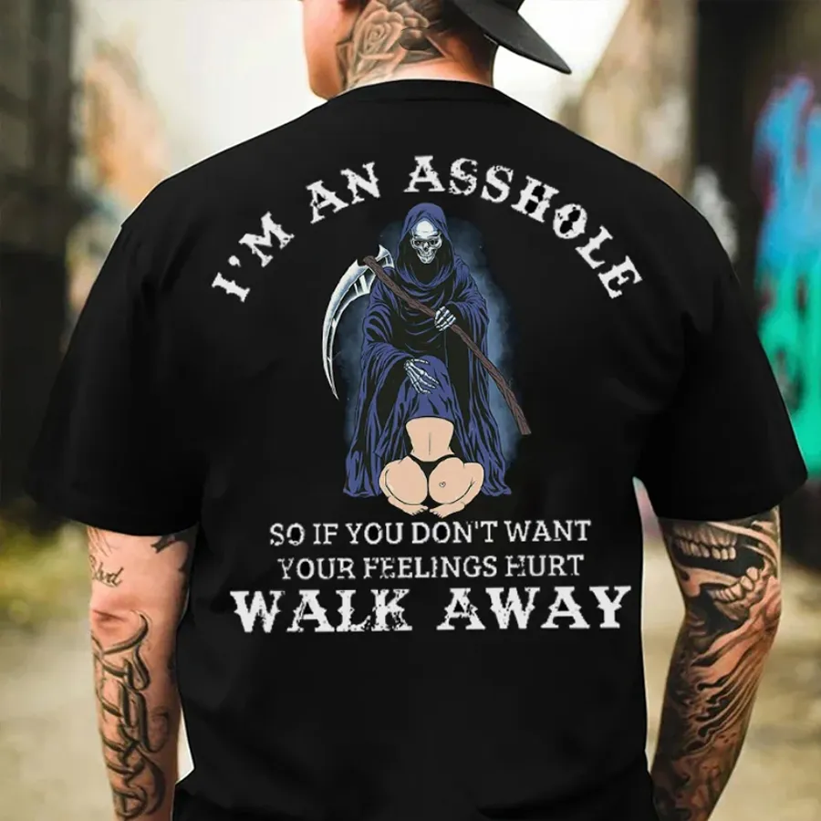 I'm An Asshole Printed Men's T-shirt