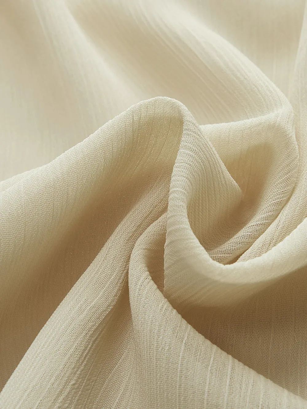 Chiffon Ruffled Tie Front Blouse