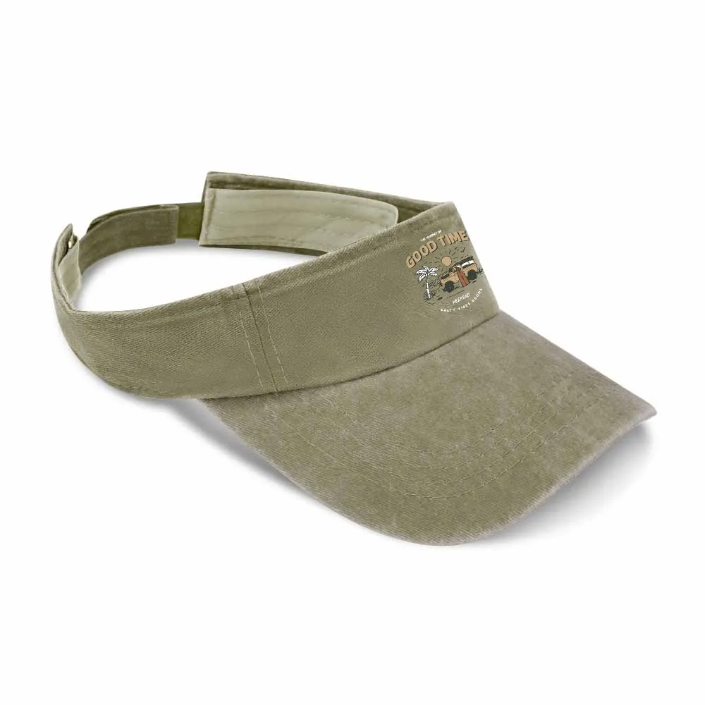 Good Time Weekend Salty Vibes Goods Printed A Leaky Cowboy Hat