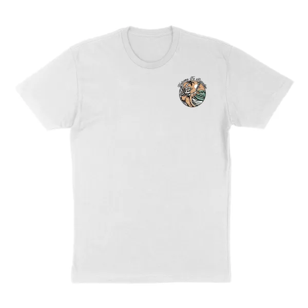 Men'S Summer Round Neck Short Sleeve Casual T-Shirt With Slogan And Skull Print