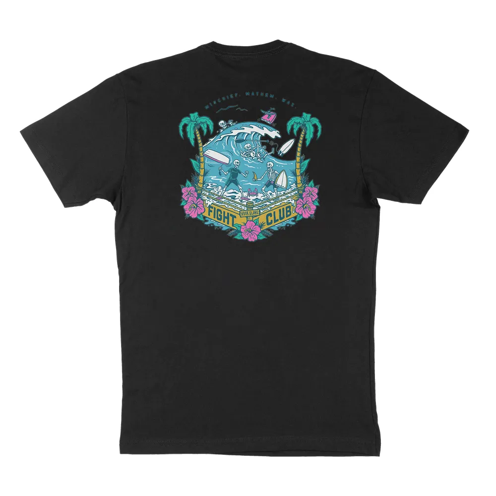Kooks Fight Club T-Shirt: Pure Cotton Round-Neck Printed T-Shirt