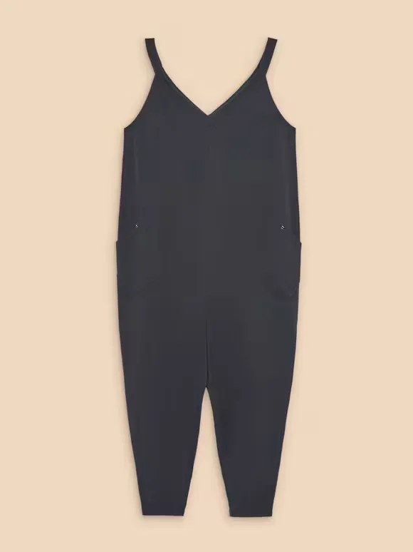 V Neck Selina Jersey Jumpsuit