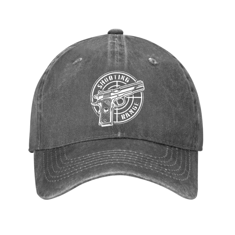 Shooting Range Fashion Print Cap