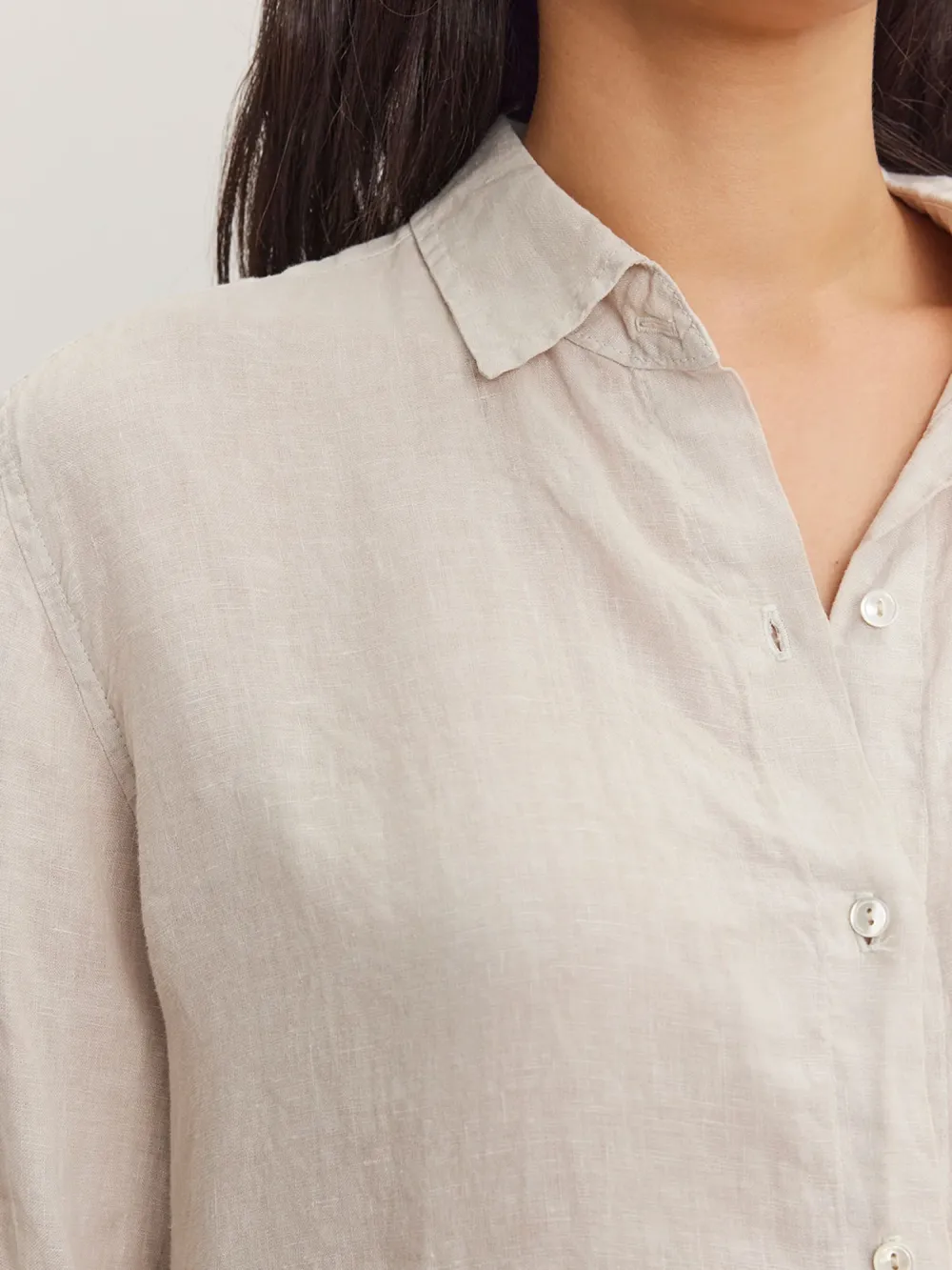 Willow Linen Button-Up Shirt