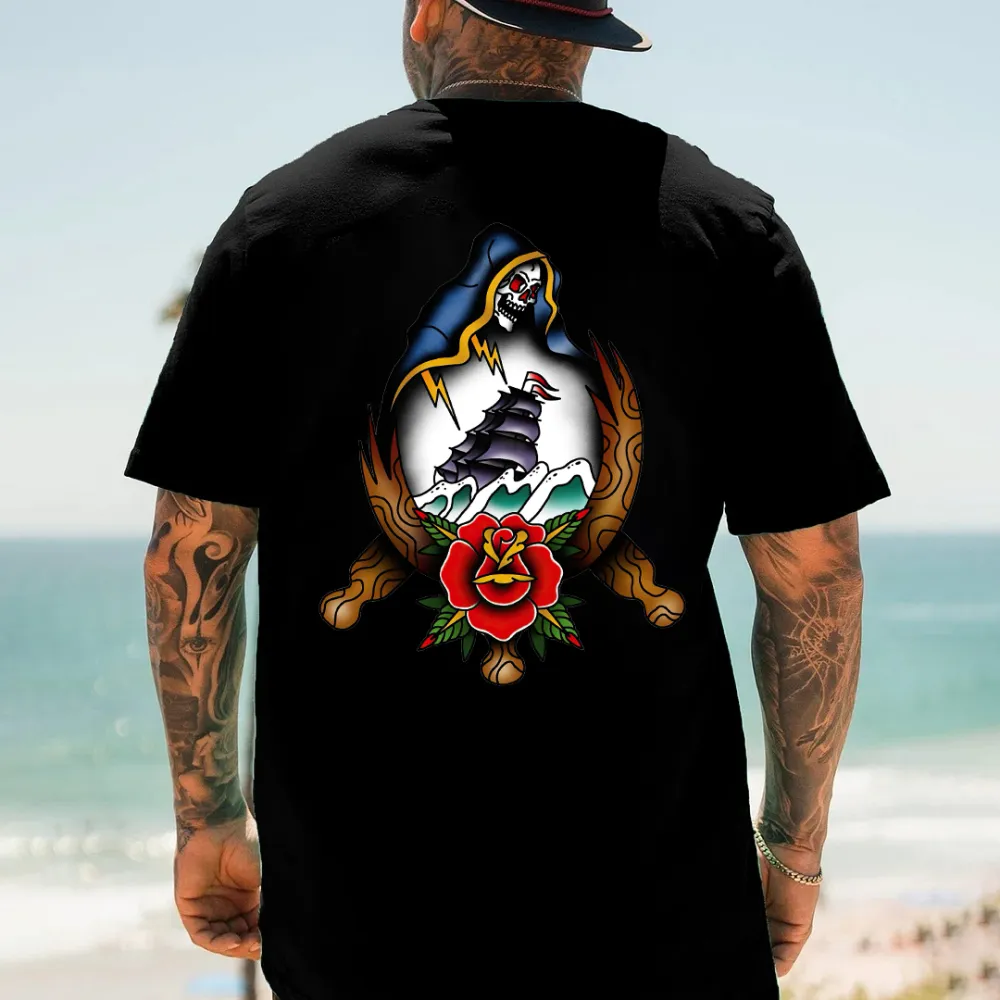 The Devil's Control Printed Men's T-shirt